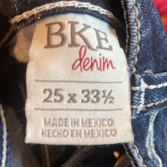 BKE Denim Londyn Jeans Size 25 L - Picture 6 of 8